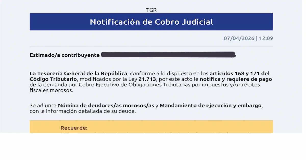 Recurso de Protección contra cobro CAE TGR - Primer fallo favorable Chile 2026